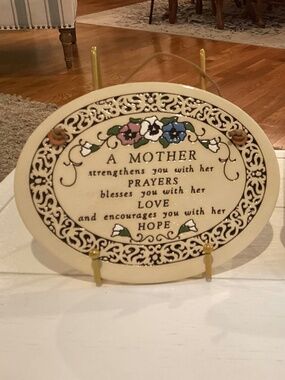 Trinity Pottery “Mother” Wall Hanging